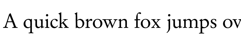 Preview of FONTSPRING DEMO - Garamond Original Pro Regular font