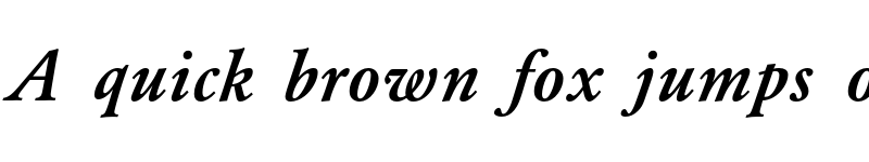 Preview of FONTSPRING DEMO - Garamond Pro Bold Italic font