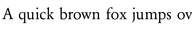 Preview of FONTSPRING DEMO - Garamond Pro Regular font