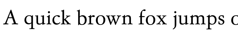 Preview of FONTSPRING DEMO - Garamond Quarto Regular font