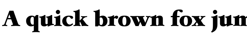 Preview of FONTSPRING DEMO - Garamond Serial Heavy Regular font