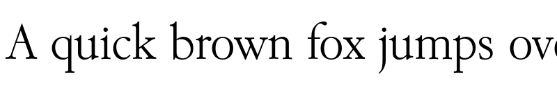 Preview of FONTSPRING DEMO - Garamond Serial Xlight Regular font