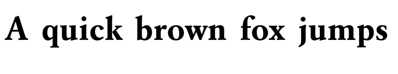 Preview of FONTSPRING DEMO - GaramondURW Bold font