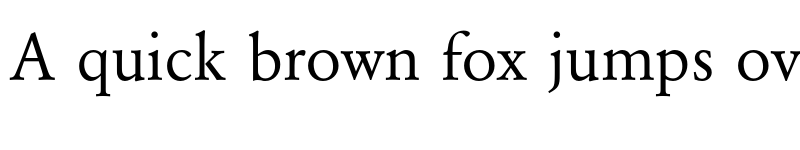 Preview of FONTSPRING DEMO - GaramondURW Regular font