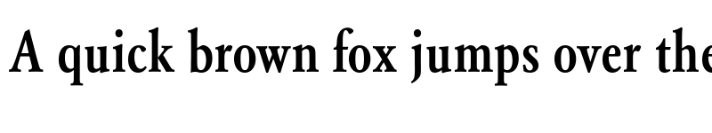 Preview of FONTSPRING DEMO - GaramondURWConDem Regular font