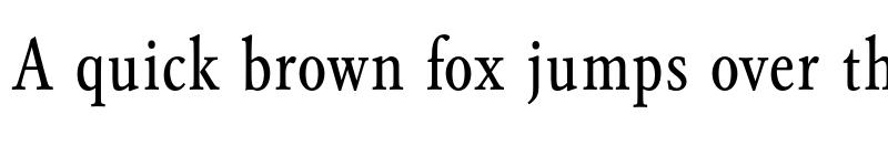 Preview of FONTSPRING DEMO - GaramondURWConReg Regular font