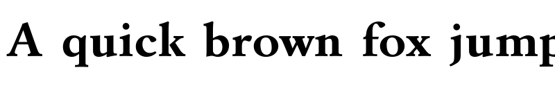 Preview of FONTSPRING DEMO - GaramondURWExtWid Bold font