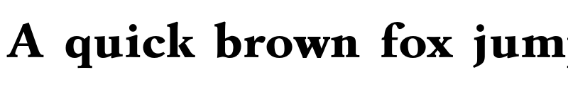 Preview of FONTSPRING DEMO - GaramondURWExtWidExtBol Regular font