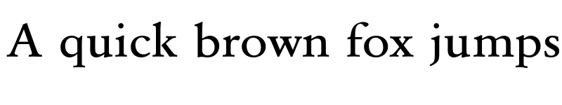 Preview of FONTSPRING DEMO - GaramondURWExtWidMed Regular font