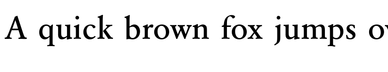 Preview of FONTSPRING DEMO - GaramondURWMed Regular font