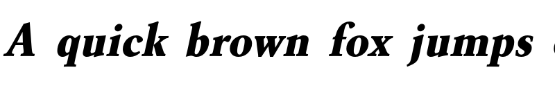 Preview of FONTSPRING DEMO - GaramondURWNarExtBol Italic font