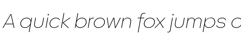 Preview of FONTSPRING DEMO - Garant Pro ExtraLight Italic font