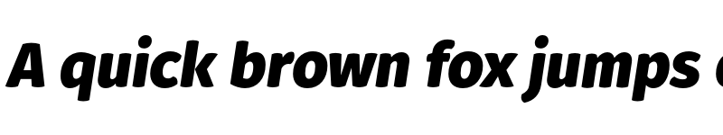 Preview of FONTSPRING DEMO - Gardenia Black Italic font