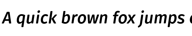 Preview of FONTSPRING DEMO - Gardenia Bold Italic font