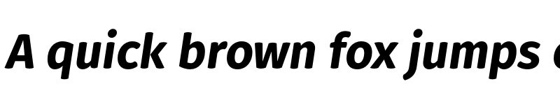 Preview of FONTSPRING DEMO - Gardenia ExtraBold Italic font