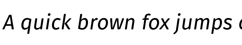 Preview of FONTSPRING DEMO - Gardenia Italic font