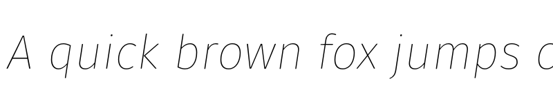 Preview of FONTSPRING DEMO - Gardenia Thin Italic font