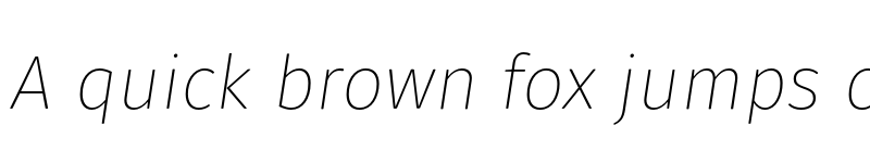 Preview of FONTSPRING DEMO - Gardenia UltraLight Italic font