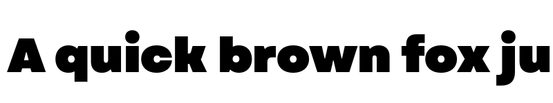 Preview of FONTSPRING DEMO - Garet Black Regular font