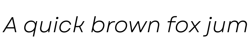 Preview of FONTSPRING DEMO - Garet Book Italic font