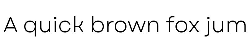 Preview of FONTSPRING DEMO - Garet Book Regular font