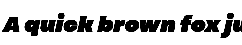 Preview of FONTSPRING DEMO - Garet Fat Italic font