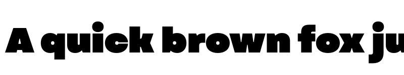 Preview of FONTSPRING DEMO - Garet Fat Regular font