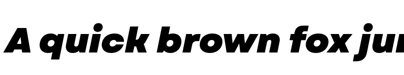 Preview of FONTSPRING DEMO - Garet Heavy Italic font