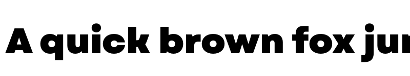 Preview of FONTSPRING DEMO - Garet Heavy Regular font