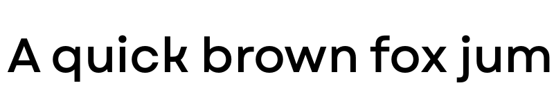 Preview of FONTSPRING DEMO - Garet Medium Regular font