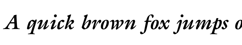 Preview of FONTSPRING DEMO - Gareth Pro Bold Italic font