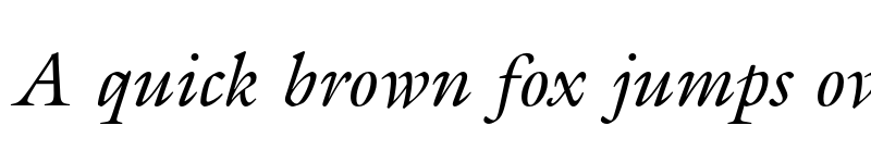 Preview of FONTSPRING DEMO - Gareth Pro Italic font