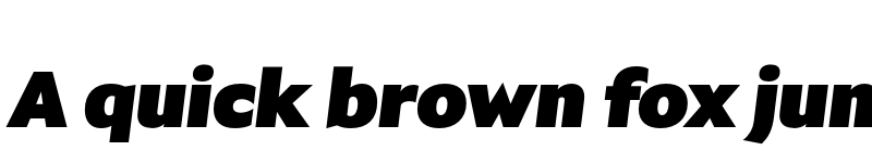 Preview of FONTSPRING DEMO - Garrison Black Oblique Regular font