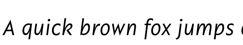 Preview of FONTSPRING DEMO - Garrison Italic Regular font