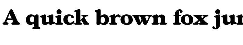 Preview of FONTSPRING DEMO - Gascogne Serial Heavy Regular font