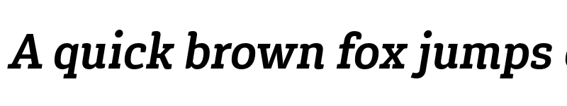 Preview of FONTSPRING DEMO - Gaspo Slab Bold It Regular font