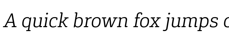 Preview of FONTSPRING DEMO - Gaspo Slab Light It Regular font