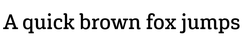 Preview of FONTSPRING DEMO - Gaspo Slab Medium Regular font