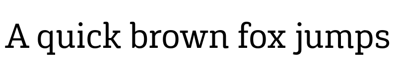 Preview of FONTSPRING DEMO - Gaspo Slab Regular font