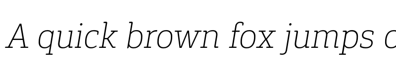 Preview of FONTSPRING DEMO - Gaspo Slab Thin It Regular font