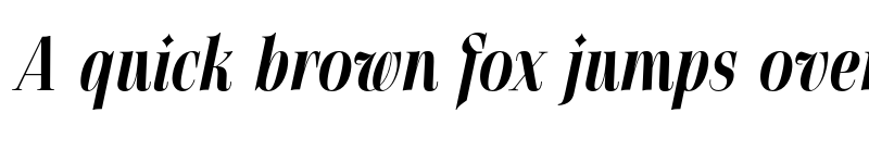 Preview of FONTSPRING DEMO - Gatara Bold Italic Regular font