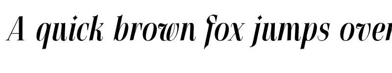 Preview of FONTSPRING DEMO - Gatara Semi Bold Italic Regular font