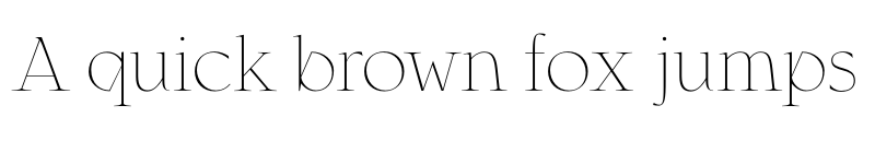 Preview of FONTSPRING DEMO - Gather Serif Regular font