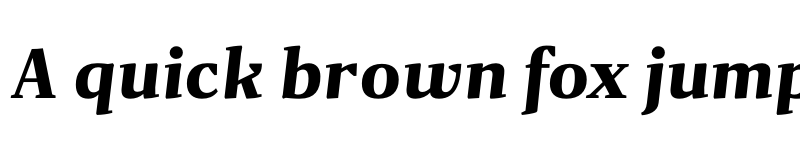 Preview of FONTSPRING DEMO - Gazeta Bold Italic Bold Italic font