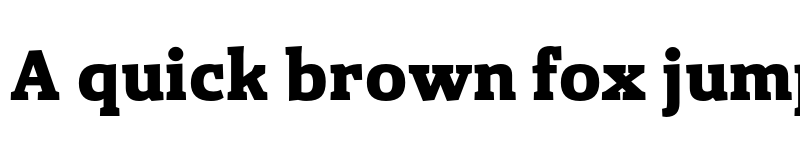 Preview of FONTSPRING DEMO - Gazeta Slab Bold Bold font