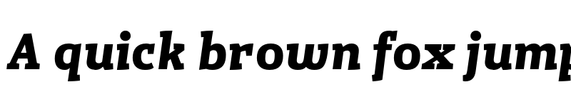 Preview of FONTSPRING DEMO - Gazeta Slab Bold Italic Bold Italic font