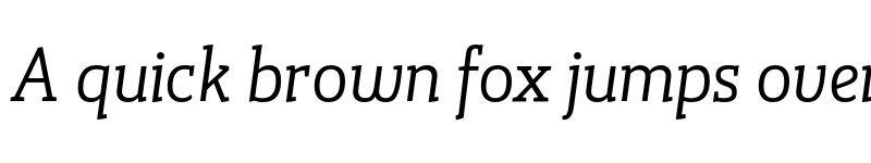 Preview of FONTSPRING DEMO - Gazeta Slab Book Italic Italic font