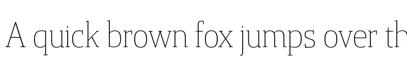 Preview of FONTSPRING DEMO - Gazeta Slab Extra Light Regular font