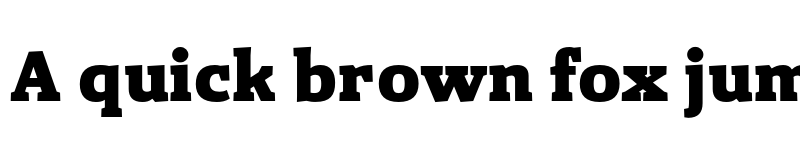 Preview of FONTSPRING DEMO - Gazeta Slab ExtraBold Regular font