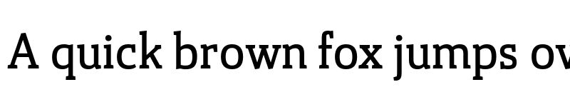 Preview of FONTSPRING DEMO - Gazeta Slab Regular Regular font